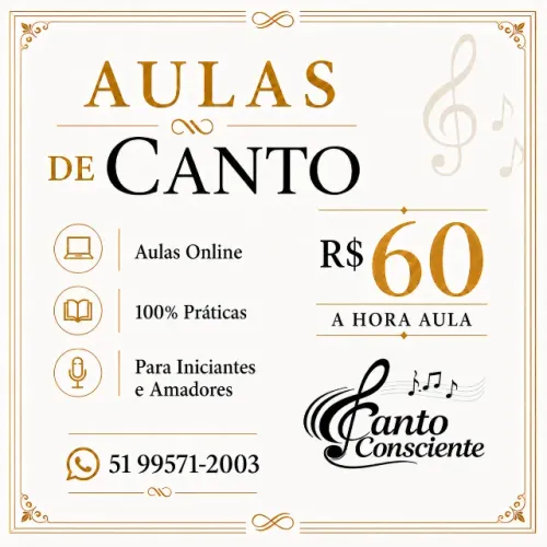Aulas de Canto