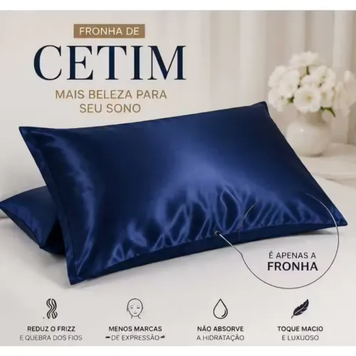 Fronha de Cetim Antifrizz