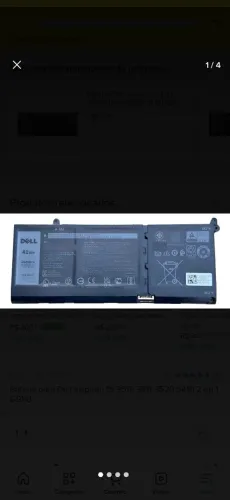 Bateria dell g91j0 seminova original