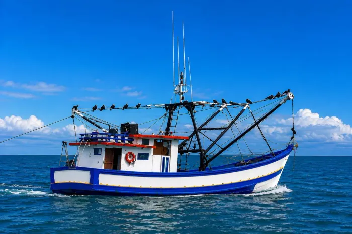 BARCO/BALEEIRA CAMAROEIRO 15M CUMMINS - LICENÇA SETE-BARBAS - COMPLETO E PRONTO P/ PESCA
