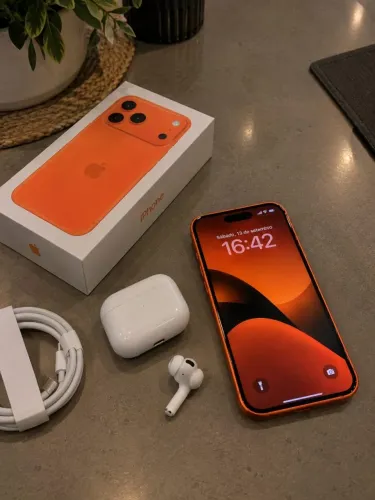 Iphone 17 pro Max + Airpods de brinde