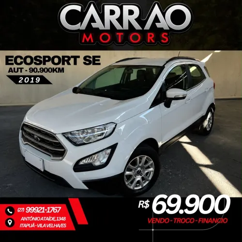 Ford Ecosport SE 1.5 12V Flex 5P Aut. 2019