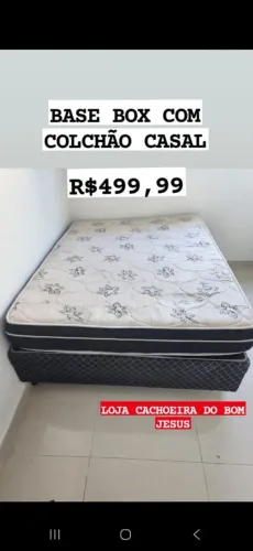 Cama box casal