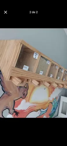 Expositor de raçao de passarinho