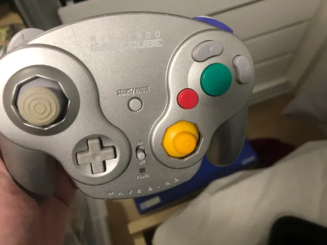 Controle wavebird gamecube com recepitor não envio