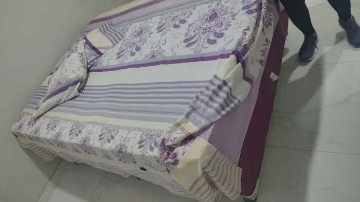 Cama box casal