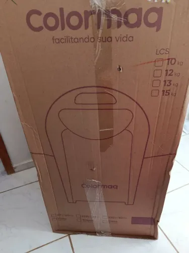 Tanquinho 10 kg colormaq branco