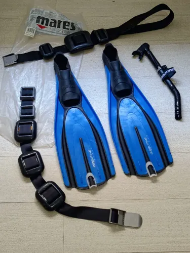 Lastros de mergulho com cinto - Vendo em conjunto!