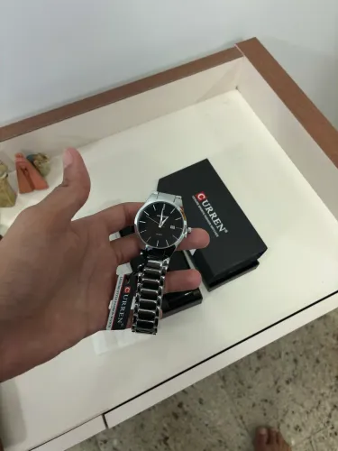 Relógio prata