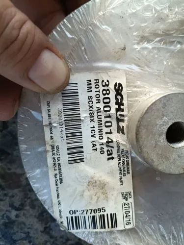 Rotor de alumínio 140 mm Schulz SCX /SXI 