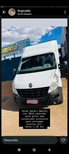Renault Master 2.3 DCI Chassi 16V Diesel 2016