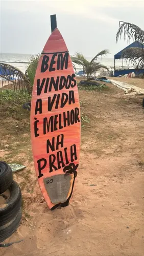 Vaga para garçom de praia