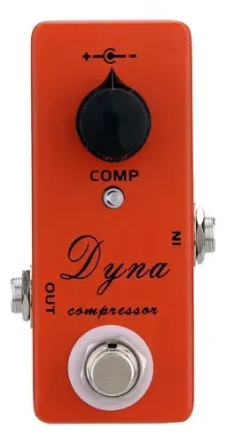 Pedal De Guitarra Elétrica Mosky Dyna Compressor True Bypass