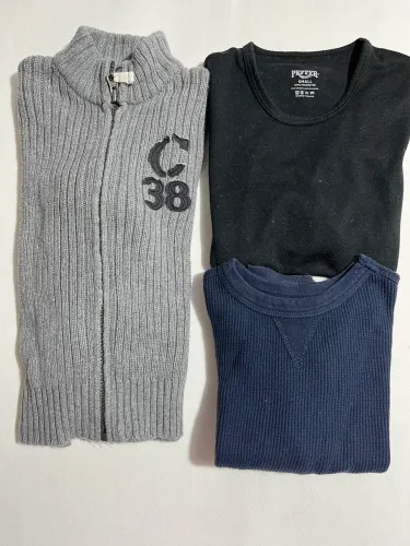 Blusa manga longa 3 anos cárter e outra