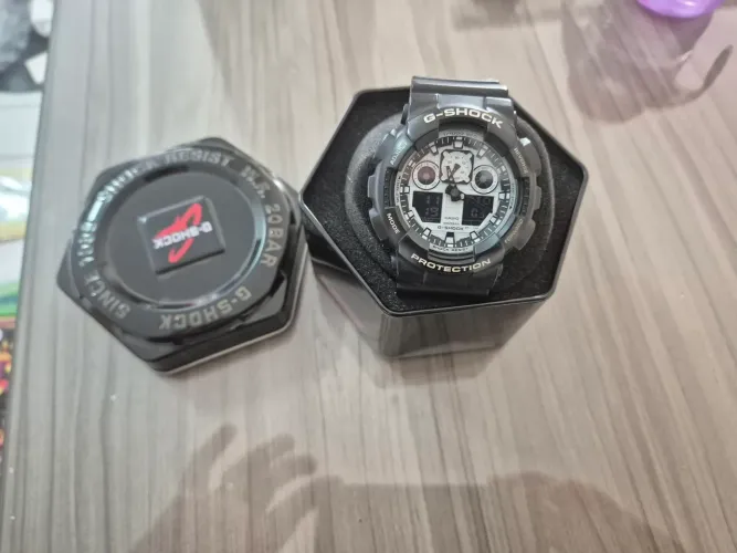 G SHOCK GA 100 1A2DR - ORIGINAL