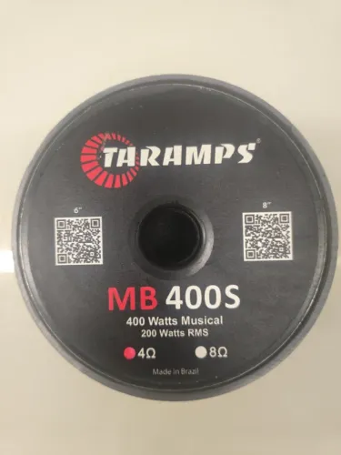 driver/médio de 6 polegadas da linha Taramps MB 400S.