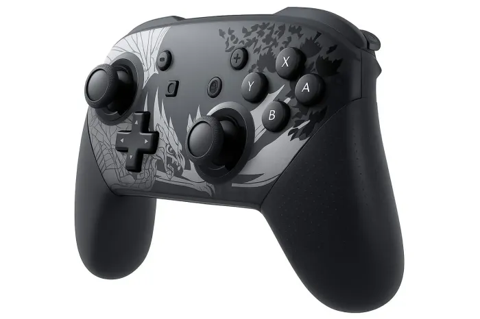 Controle Sem Fio Linha Premium Pro Controller Switch - Monster Hunter Rise Sunbleak