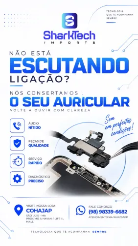 Está em ligação e não escuta nada?