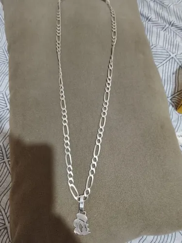 Vendo corrente de prata 3por1 com chapa toda perfeita
