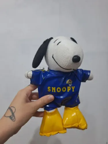Boneco de pelúcia snoopy antigo vintage colecionável Habib's
