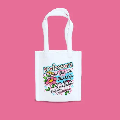 Bolsa tecido e nécessaire personalizadas