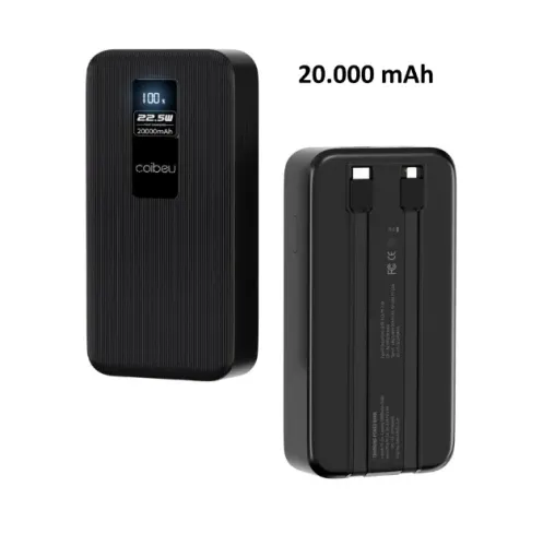 Power Bank Portatil Coibeu 20000mah Lightning E Tipo-c 22.5w