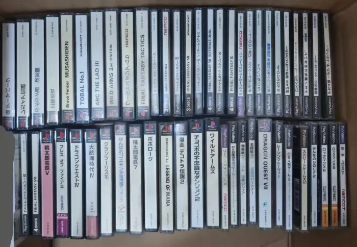 Lote de Jogos Originais Playstation PS1 PSOne Japonês