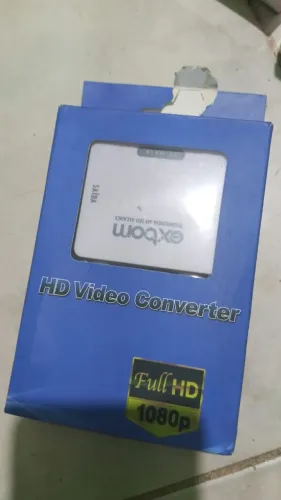 Conversor Adaptador HDMI para RCA<br><br>(AV) Exbom CC-HA1K