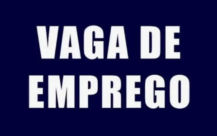 Vaga de emprego/ delivery