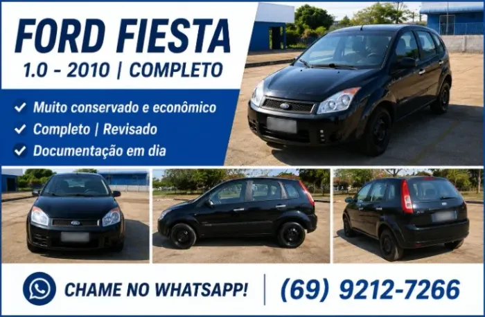 Ford Fiesta 1.0 8V Flex/class 1.0 8V Flex 5P 2010