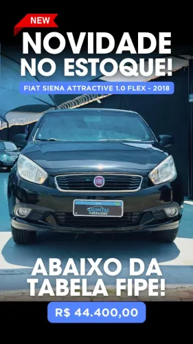 Fiat Grand Siena Attractive 1.0 Flex 8V 4P 2018