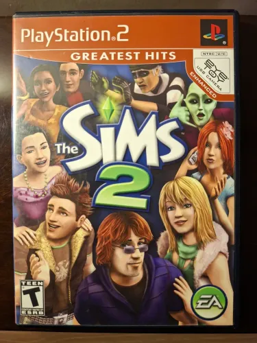 The Sims 2 (PS2) - Edição Greatest Hits Original CIB