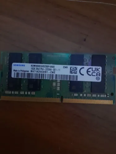 Memoria ram ddr4 16gb 3200 notebook