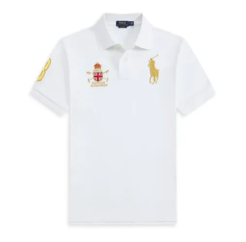 Camisa Polo Ralph Lauren Branca