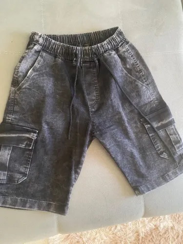 Bermuda Cargo Jeans estonado