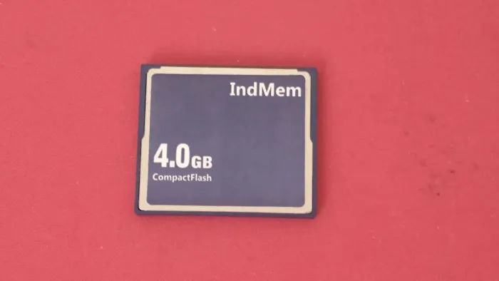 Cartão de Memória Compact Flash CF 4GB IndMem