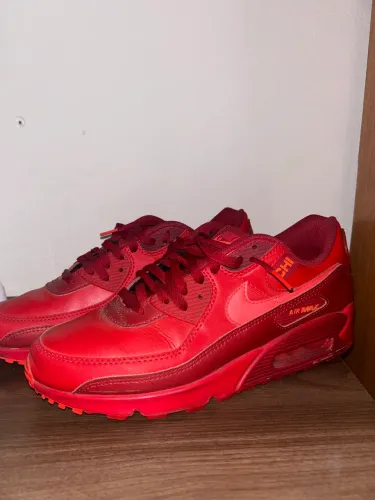Nike air Max 90 premium Valentine?s Day university red 