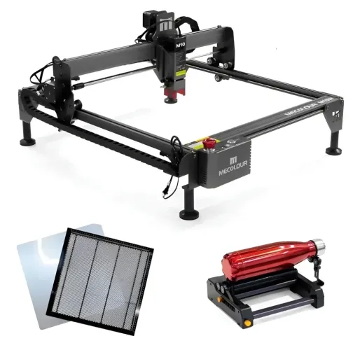 Gravadora e cortadora laser m10 com acessórios