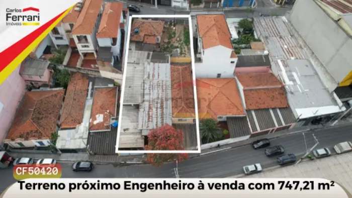 Terreno próximo Engenheiro à venda com 747,21 m²