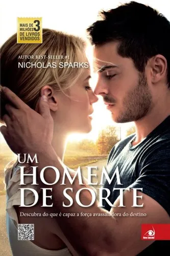 Um Homem de sorte - Nicholas Sparks capa comum