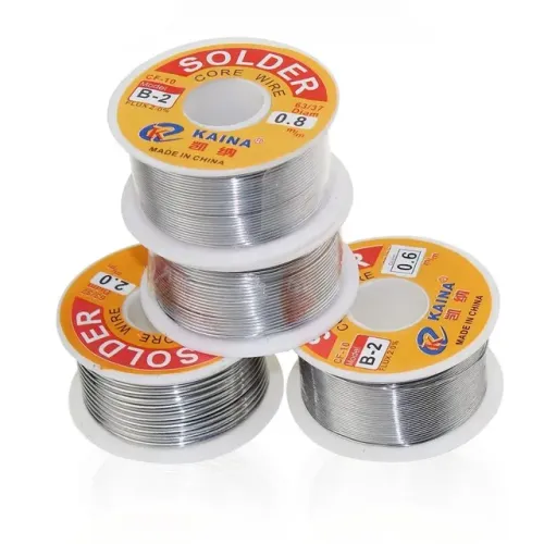Fio de Solda New Flux 2.0% 45FT - R$50,00