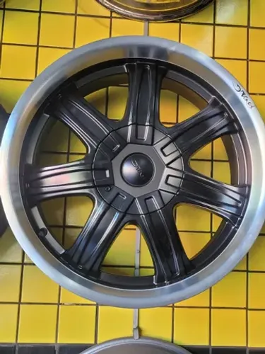 Jogo rodas 22 Borda Hilux Ranger Triton L200 S10 Pagero seminovas 