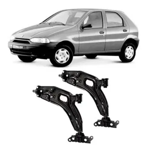 Bandeja Suspensão Dianteiro Fiat Palio 1996 à 1999 - C/ Bucha / Coxim - LD / LE - Nakata
