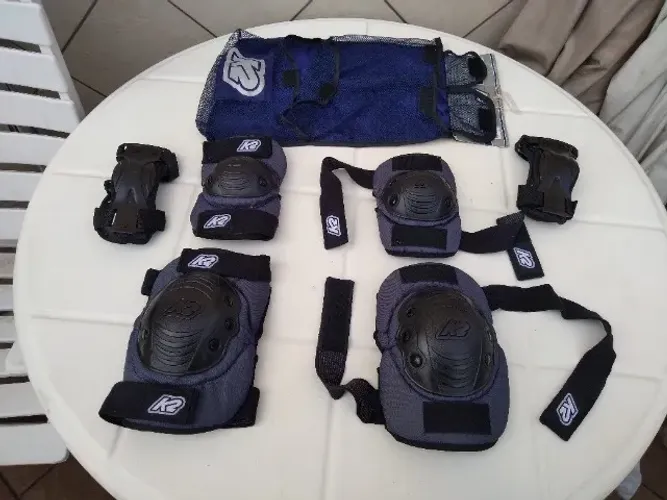 Kit De Proteção K2, Skate, Patins Tamanho M