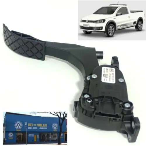 Pedal Acelerador Eletrônico Saveiro G6 2013, 2014, 2015, 2016 precisa do código