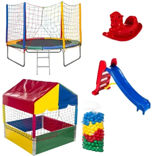 Cama elástica para sua festa. Kit por apenas R$ 280,00