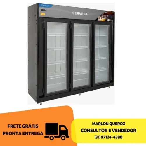Cervejeira 3 portas Nova 220v Polo-Frio