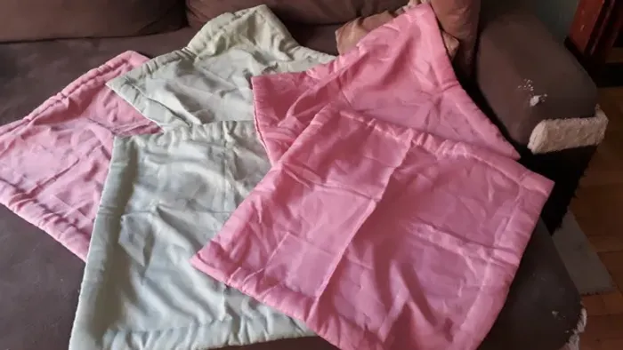 Lote De 5 Capas /almofadões 60x60 Rosa /verde