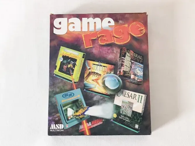 Pacote De Jogos Game Rage - Pinball Creep Night, Missionforce CyberStorm, Screamer 2