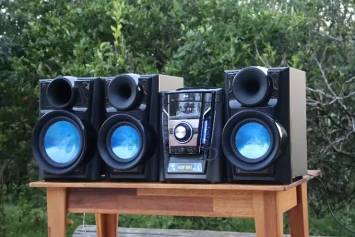 Mini System Hi-Fi LG Mct705 740w RMS Xmetal Bass